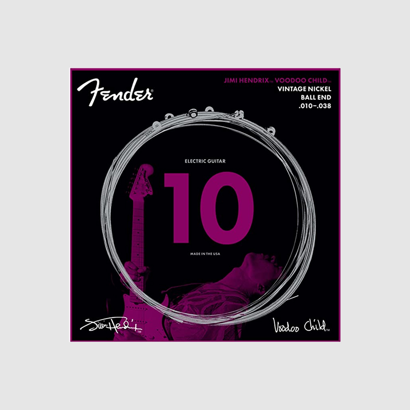 Fender Hendrix Voodoo Child BE Nickel